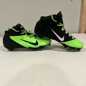Nike Mens Alpha Speed TD Football Cleats Neon Green/Black Mens Size 13